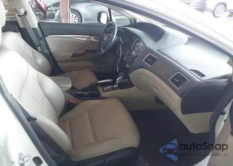 2013 Honda Civic Ex-L from USA, damaged, VIN 19XFB2F91DE008384